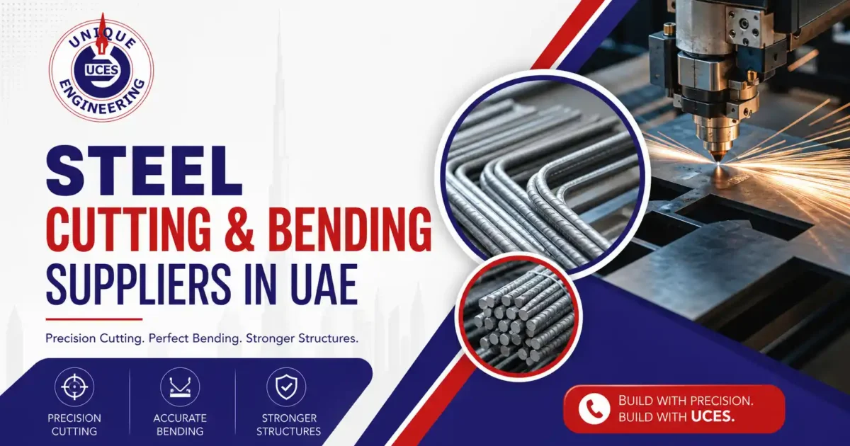 Steel Cutting and Bending Suppliers in UAE