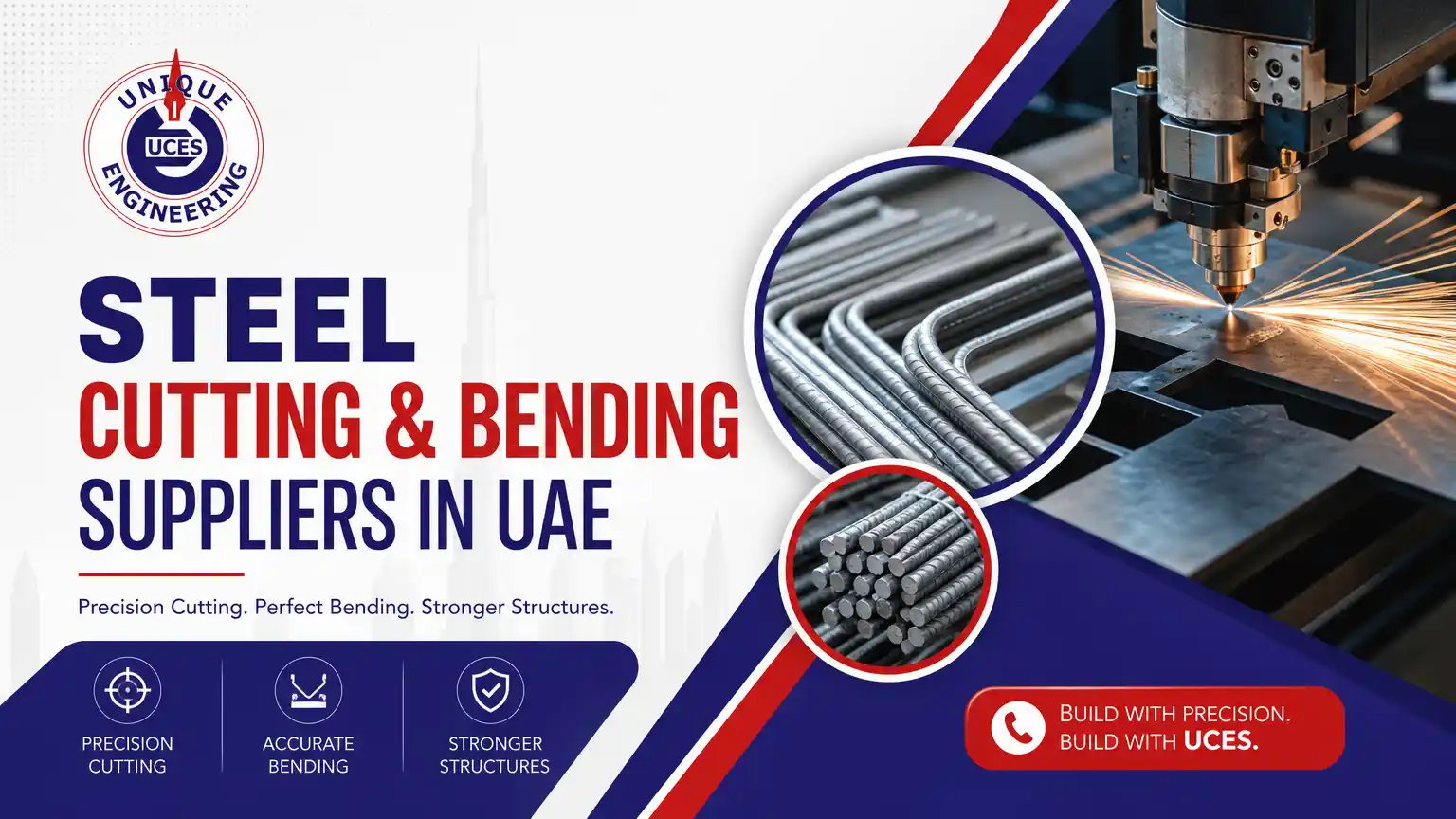 Steel Cutting and Bending Suppliers in UAE