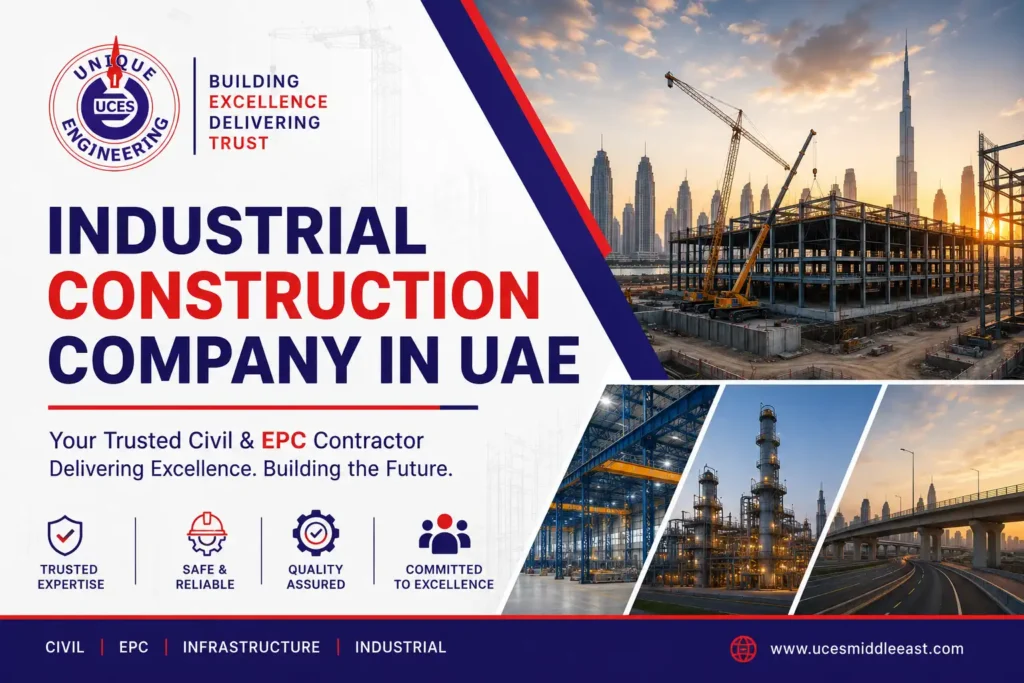 Industrial construction company uae